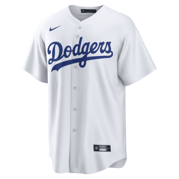 Nike Los Angeles Dodgers Home Replica Custom Jersey White