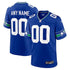 Nike Seattle Seahawks Throwback Custom Jersey Royal