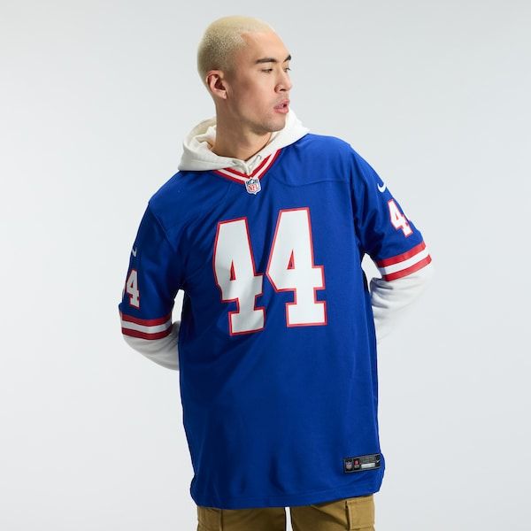 Nike Cam Skattebo New York Giants Alternate 2 Legacy Game Jersey Royal