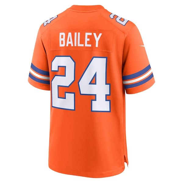 Nike Champ Bailey Denver Broncos Alternate Game Jersey Orange
