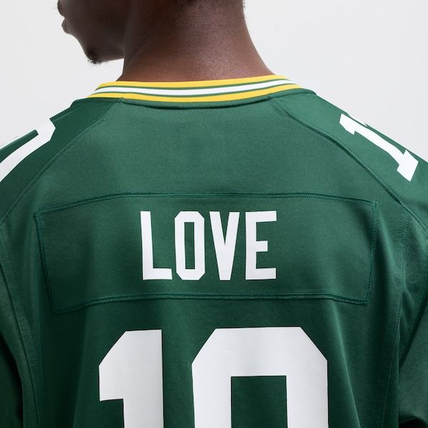 Nike Jordan Love Green Bay Packers Game Jersey Green