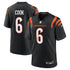 Nike Bryan Cook Cincinnati Bengals Game Jersey Black