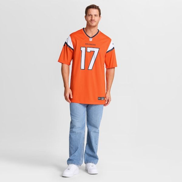 Nike Jaylen Waddle Denver Broncos Game Jersey Orange