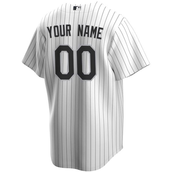 Nike Chicago White Sox Home Replica Custom Jersey White