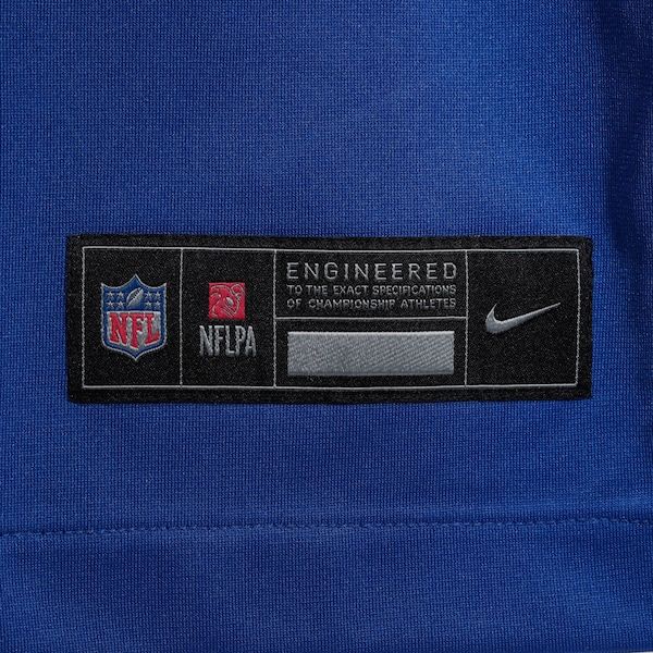 Nike New York Giants Custom Game Jersey Royal