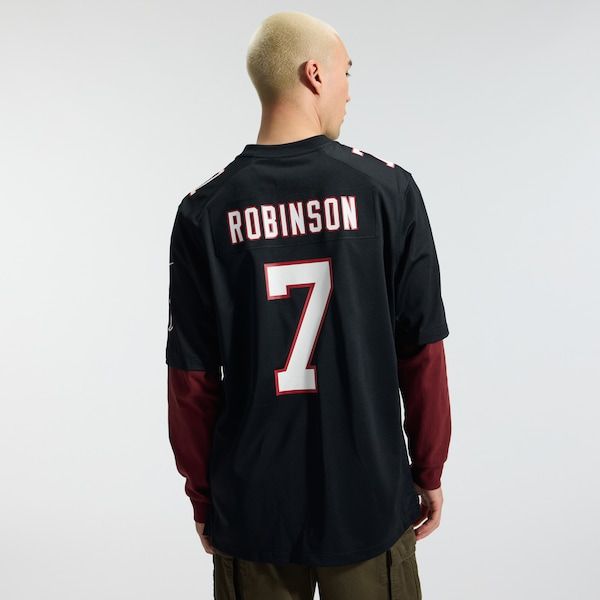 Nike Bijan Robinson Atlanta Falcons Game Jersey Black