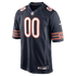 Nike Chicago Bears Custom Game Jersey Navy