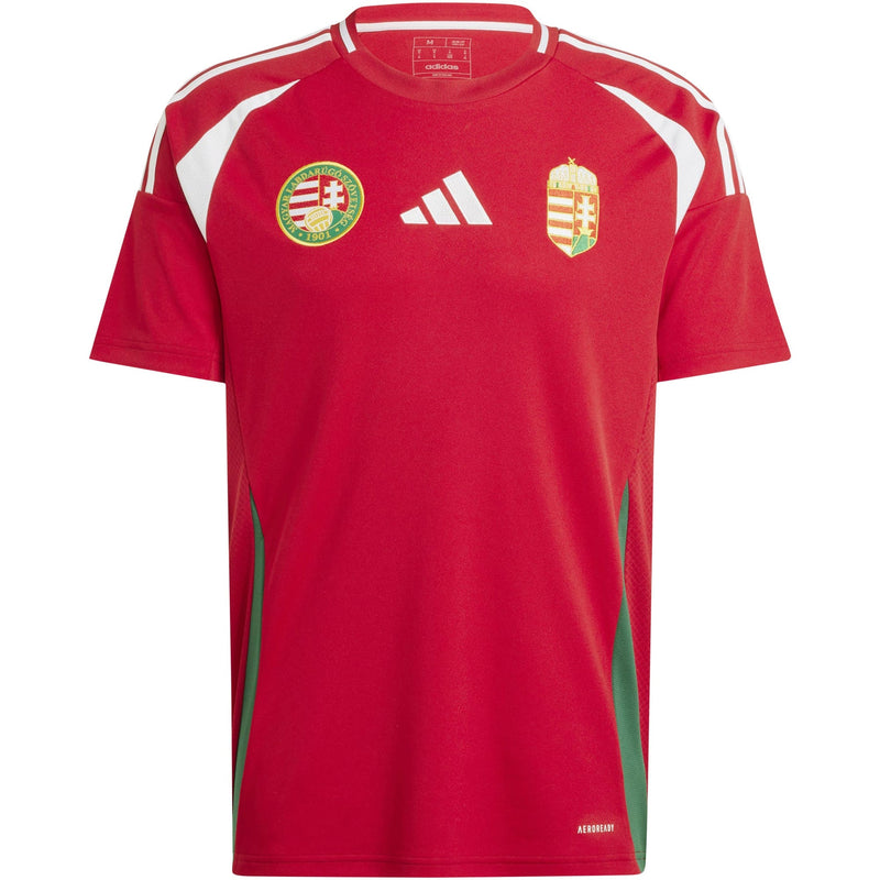 Hungary adidas Home Shirt 2024 Custom Jersey - Red