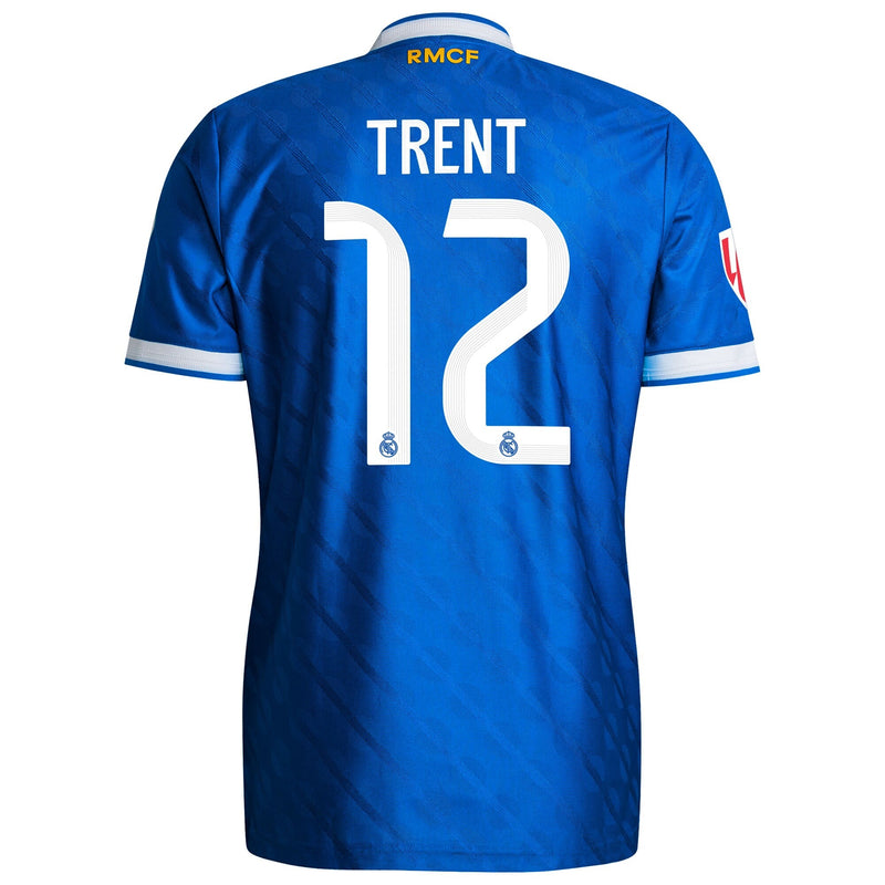 Trent Alexander-Arnold Real Madrid adidas 2025/26 Third Authentic Player Jersey - Blue