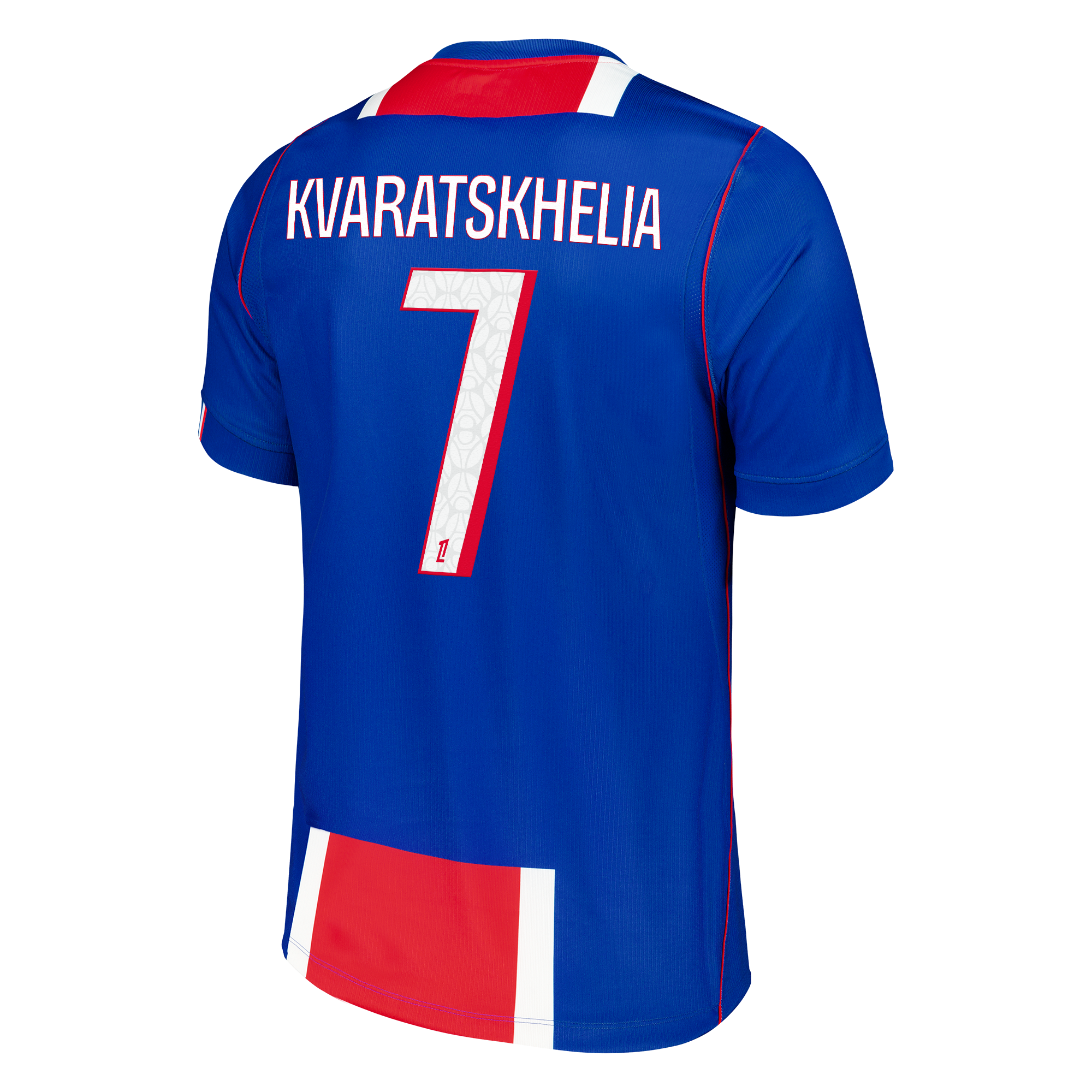 Official Khvicha Kvaratskhelia Paris Saint-Germain Nike 2026/27 Home Stadium Replica Jersey - Blue