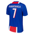 Official Khvicha Kvaratskhelia Paris Saint-Germain Nike 2026/27 Home Stadium Replica Jersey - Blue