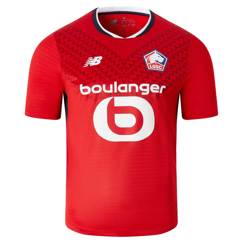 Lille New Balance Home Shirt 2024-25 Custom Jersey - Red