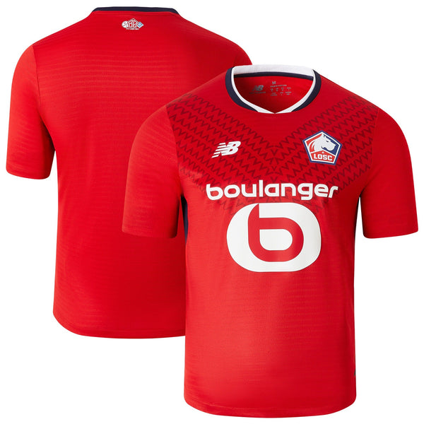 Lille New Balance Home Shirt 2024-25 Custom Jersey - Red