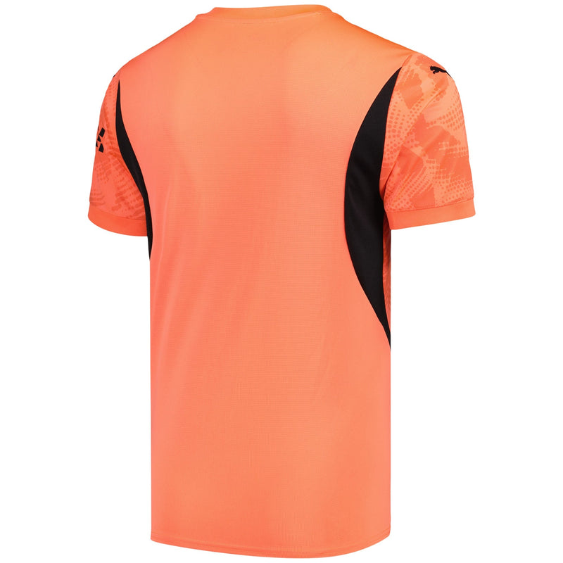 Manchester City Puma Goalkeeper Shirt 2024-25 Custom Jersey - Orange