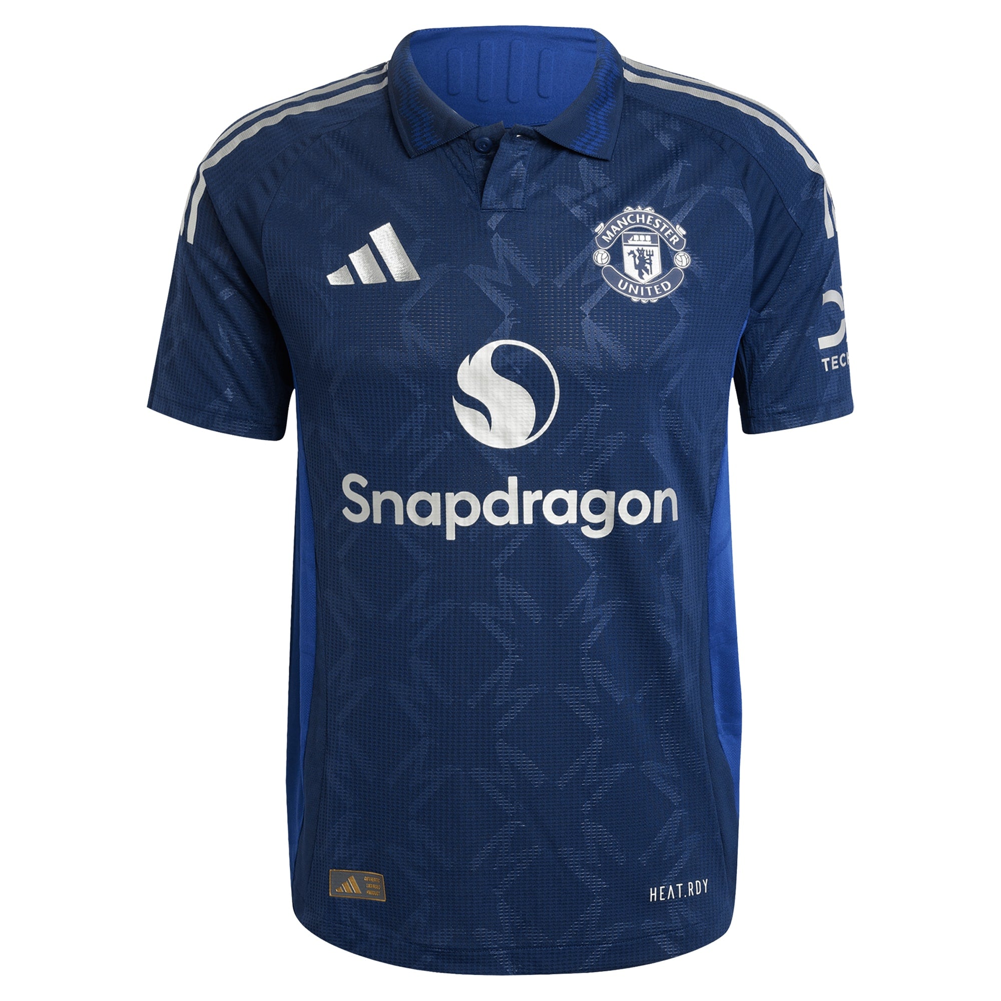 Manchester United EPL adidas Away Shirt 2024-25 with Garnacho 17 printing Jersey - Blue