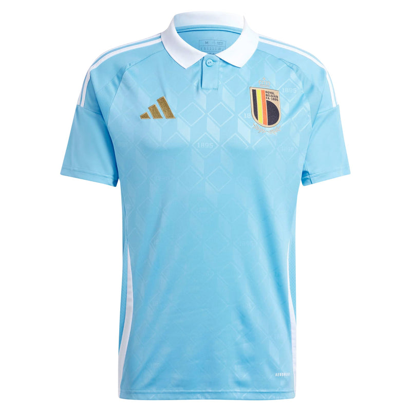 Belgium National Team adidas 2024 Away Custom Jersey - Blue