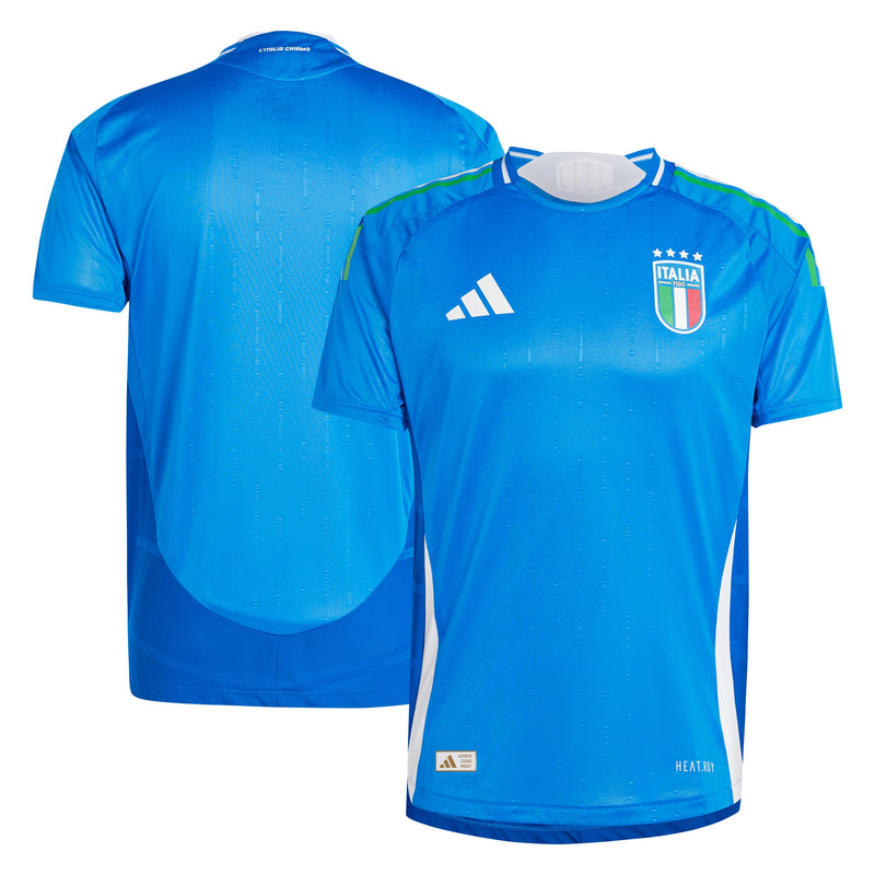Italy National Team adidas 2024 Home Custom Jersey - Blue