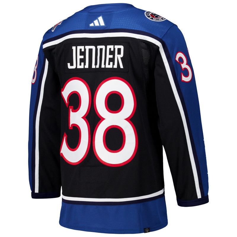 Boone Jenner Columbus Blue Jackets adidas Reverse Retro 2.0 Player Jersey - Black