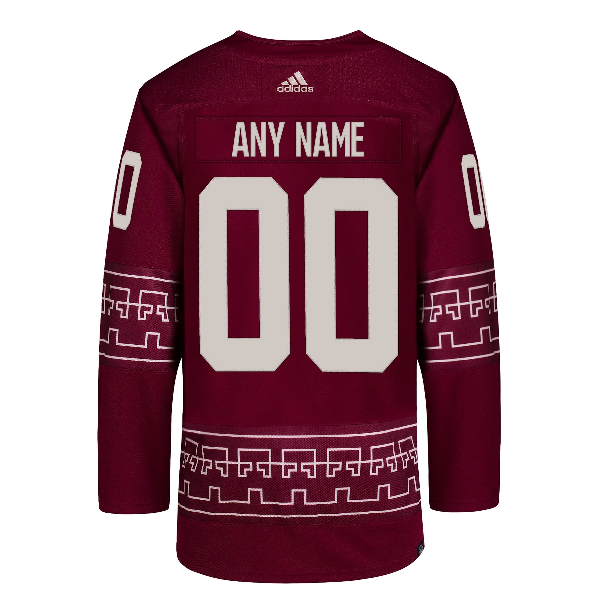 Arizona Coyotes adidas Alternate Primegreen Custom Jersey - Garnet