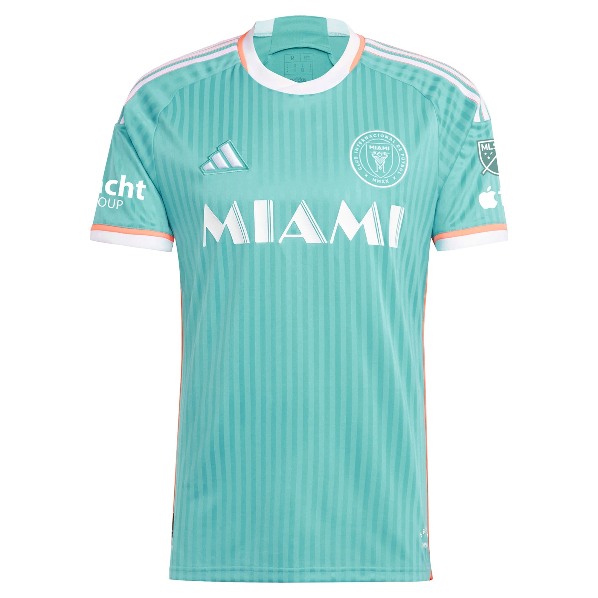 Lionel Messi Inter Miami CF adidas 2024 Archive Jersey - Aqua - Jersey Teams World