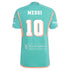 Lionel Messi Inter Miami CF adidas 2024 Archive Jersey - Aqua - Jersey Teams World