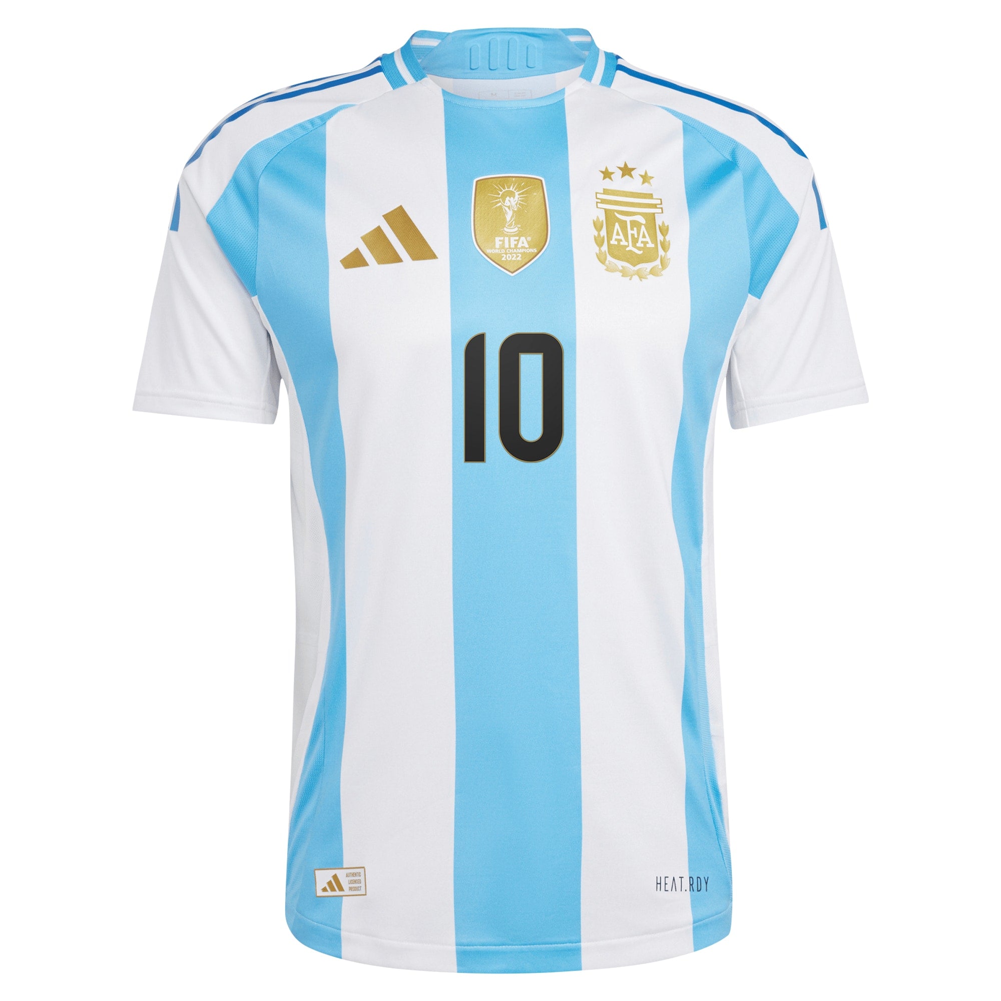 Lionel Messi Argentina National Team adidas 2024 Home Player Jersey - White