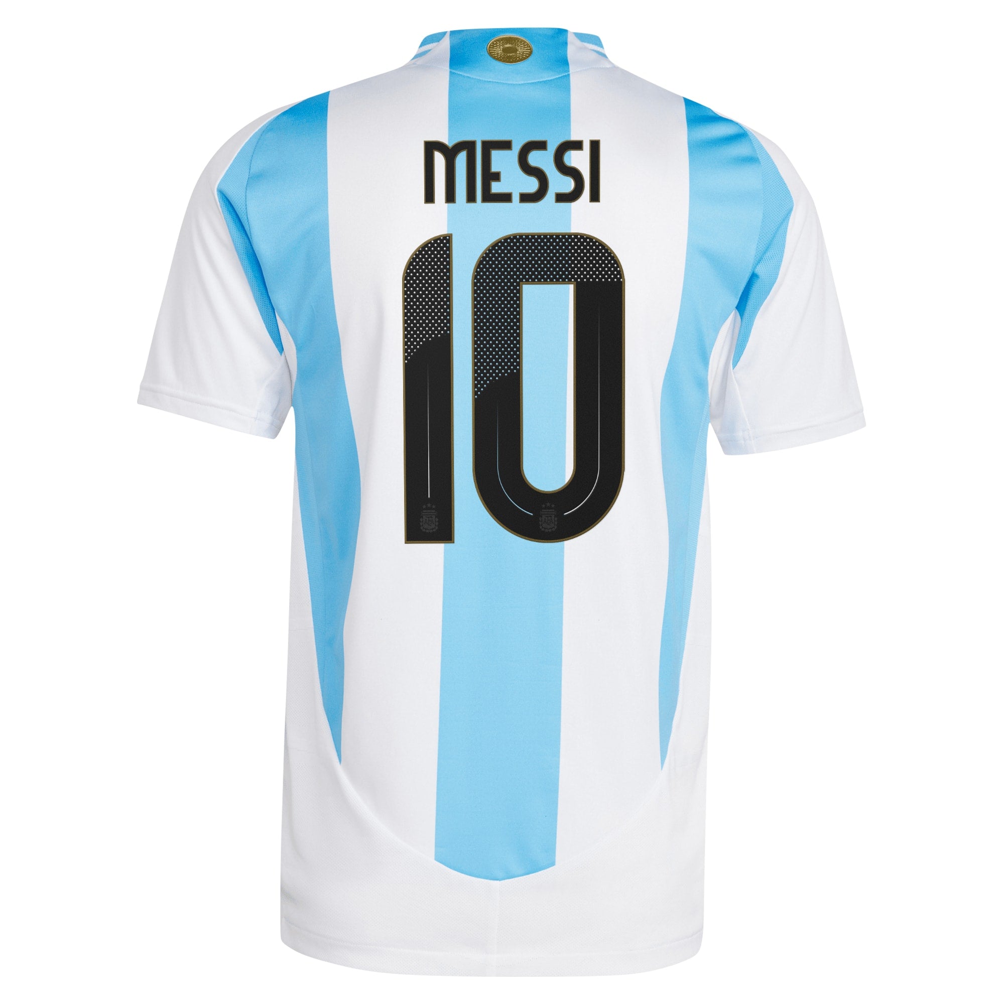 Lionel Messi Argentina National Team 2024 Home Player Jersey - White - Jersey Teams World