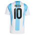 Lionel Messi Argentina National Team 2024 Home Player Jersey - White - Jersey Teams World