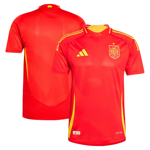 Spain National Team adidas 2024 Home Custom Jersey - Scarlet