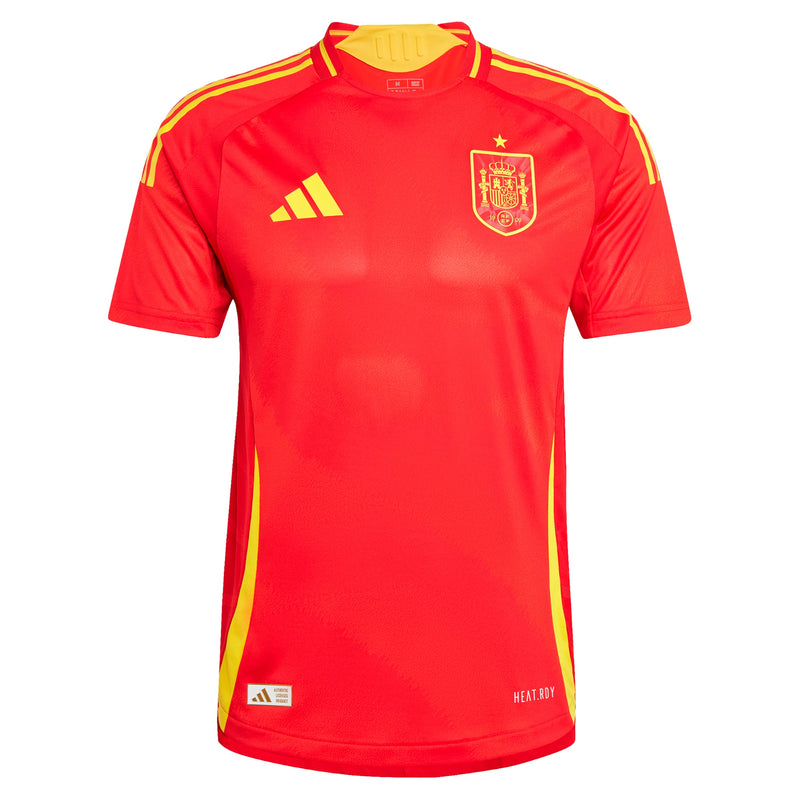 Spain National Team adidas 2024 Home Custom Jersey - Scarlet