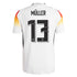 Thomas Muller Germany National Team adidas 2024 Home Jersey - White - Jersey Teams World