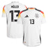 Thomas Muller Germany National Team adidas 2024 Home Jersey - White - Jersey Teams World
