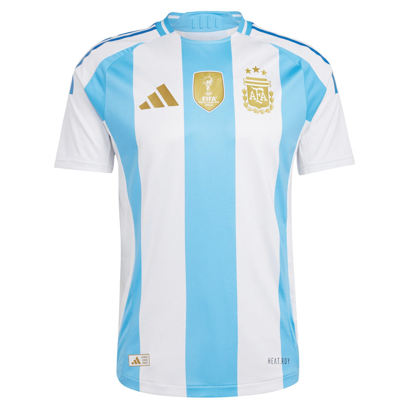 Argentina National Team adidas 2024 Home Custom Jersey - White