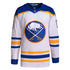 Buffalo Sabres adidas Away Primegreen Custom Jersey - White - Jersey Teams World