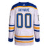 Buffalo Sabres adidas Away Primegreen Custom Jersey - White - Jersey Teams World