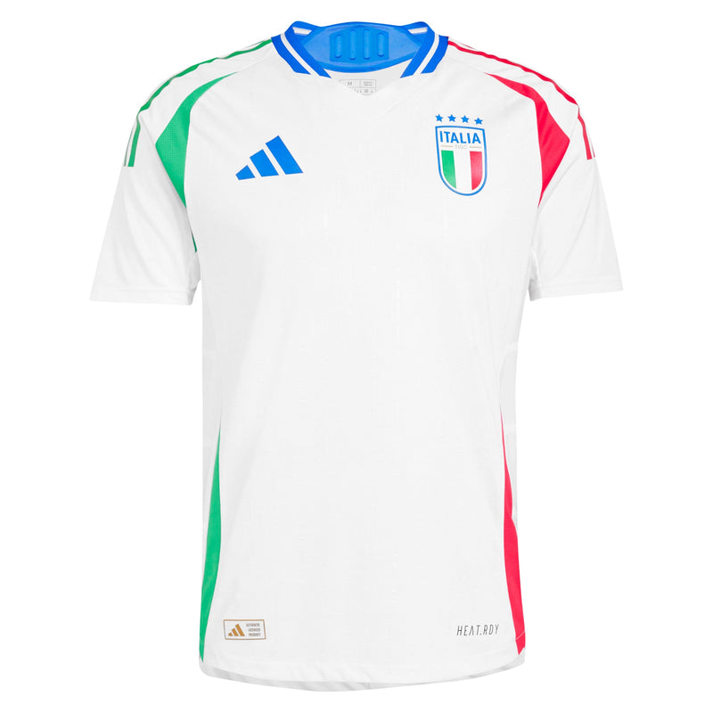 Italy National Team adidas 2024 Away Custom Jersey - White