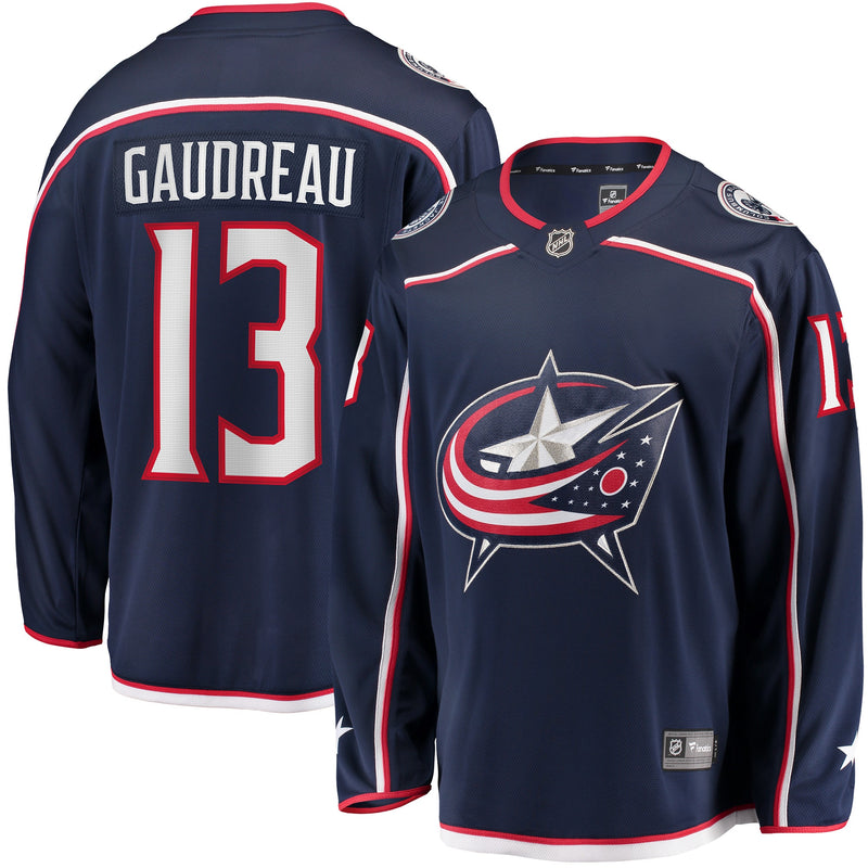 Johnny Gaudreau Columbus Blue Jackets Fanatics Breakaway Player Jersey - Navy