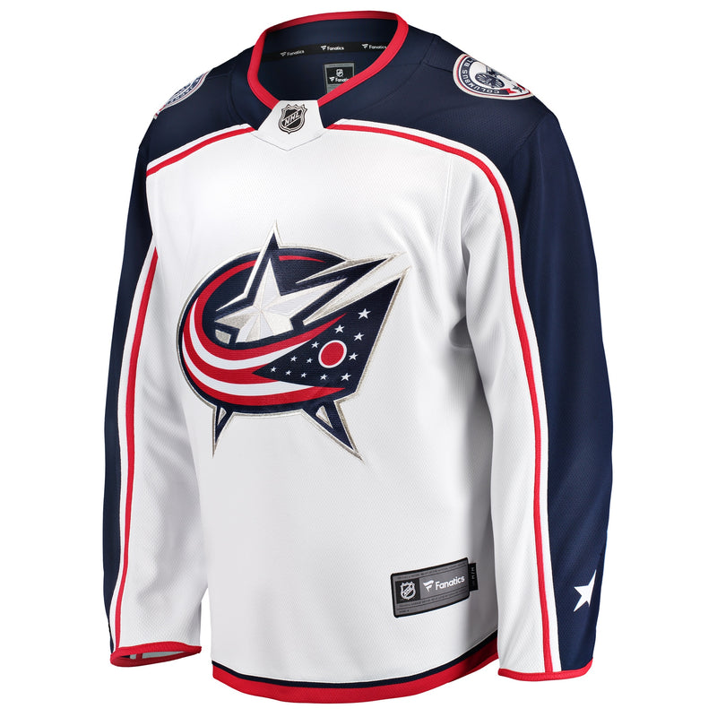 Columbus Blue Jackets Fanatics Breakaway Away Jersey - White