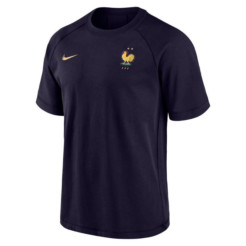France National Team Nike 2024 Travel Top - Blue