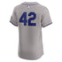 Colorado Rockies Nike Road 2024 Jackie Robinson Day Elite Jersey - Gray - Jersey Teams World