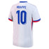 Kylian Mbappe France National Team Nike 2024 Away Jersey - White