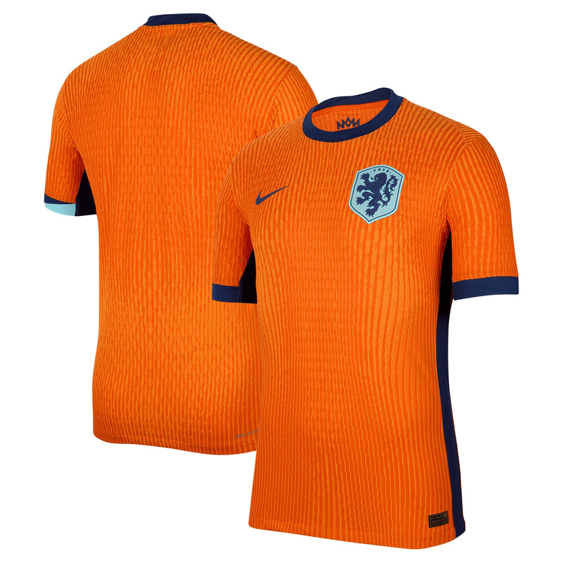 Netherlands National Team Nike 2024 Home Custom Jersey - Orange