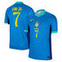 Vini Jr. Brazil National Team Nike 2024 Away Jersey - Blue - Jersey Teams World