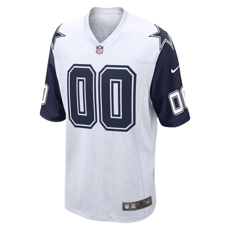 Dallas Cowboys Nike Alternate Custom Game Jersey - White