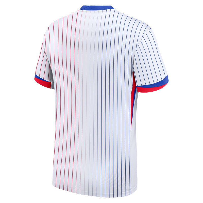 France National Team Nike 2024 Away Custom Jersey - White