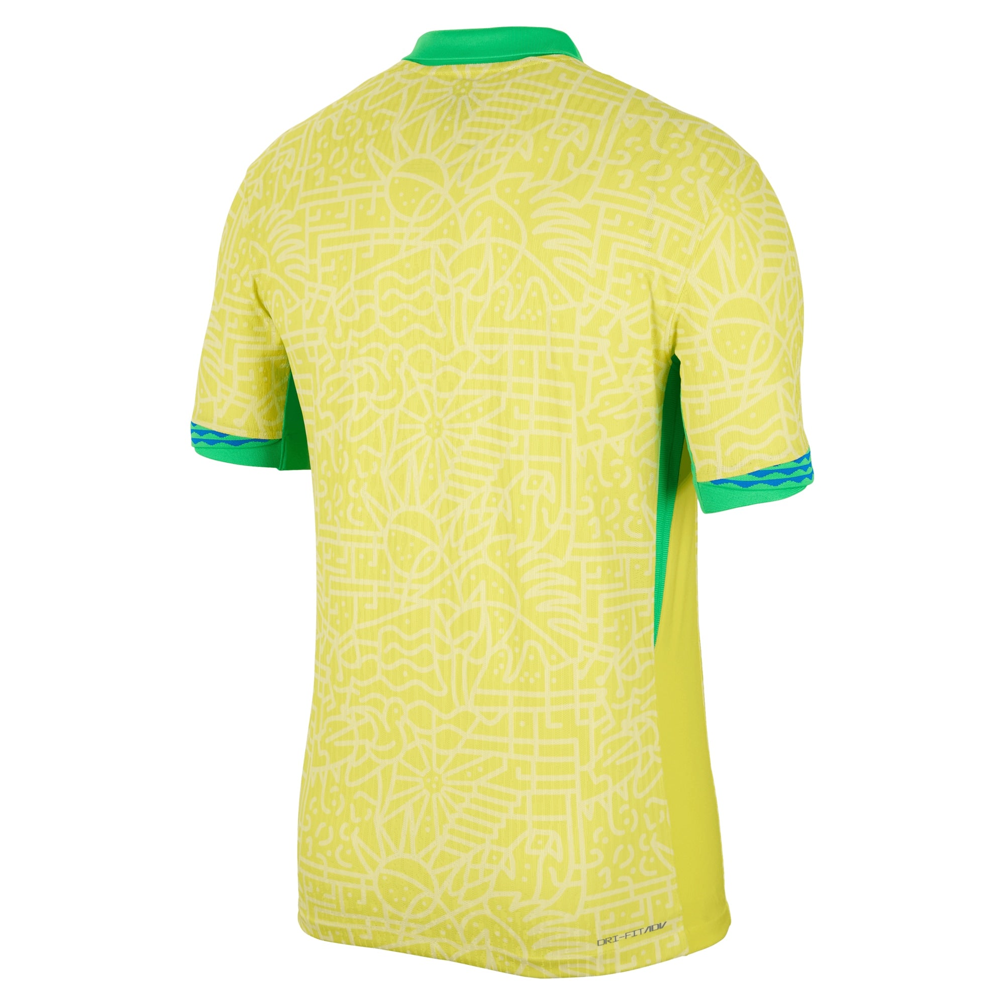 Brazil National Team Nike 2024 Home Match Custom Jersey – Yellow - Jersey Teams World