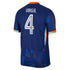 Netherlands Nike Away Dri-FIT ADV Match Shirt 2024 with Virgil 4 printing Jersey - Blue