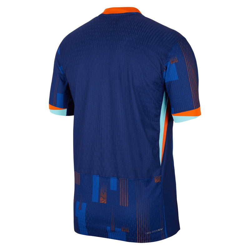 Netherlands Nike Away Dri-FIT ADV Match Shirt 2024 Custom Jersey - Blue