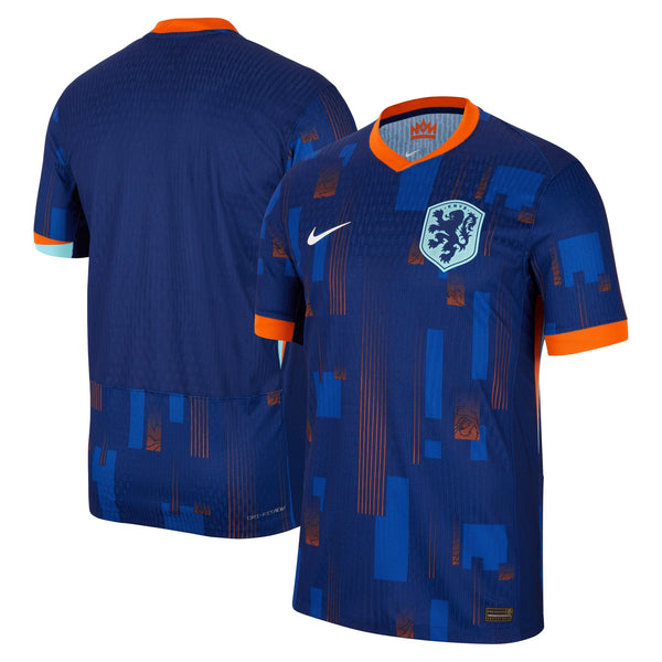 Netherlands Nike Away Dri-FIT ADV Match Shirt 2024 Custom Jersey - Blue