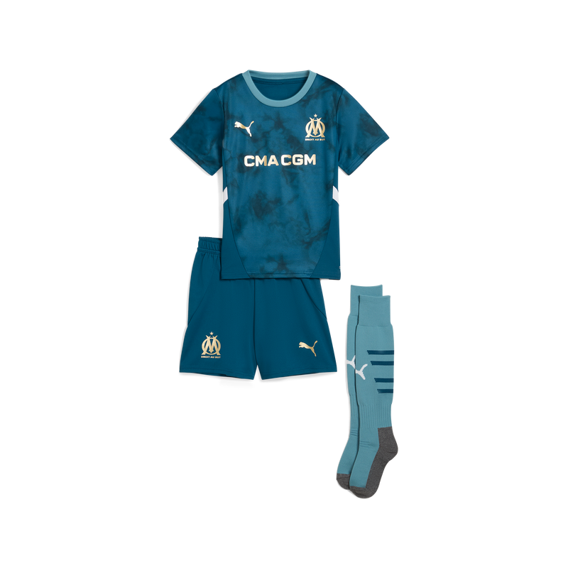 Olympique de Marseille PUMA Away Minikit 2024-25 Custom Jersey